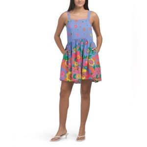 Mister Zimi Sophie Mimi Floral Print Sundress Multicolor Size 12 NWT